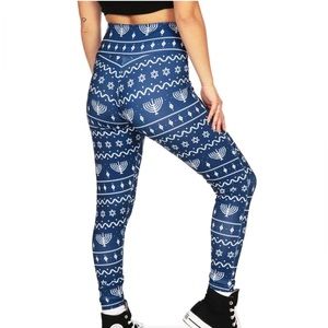 Tipsy Elves LIT MENORAH HANUKKAHLEGGINGS.NWT size 3x